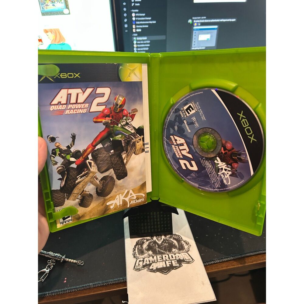 Atv 2 Quad Power Racing Xbox Original CIB - Picture 4 of 5